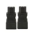 Miniatyrbilde 1 av 8: 2 stk IEC320 C20 til IEC320 C13 Strømadapter Plug and Play C20 til C13 Strømuttak Adapter for UPS PDU Server Ups Socket