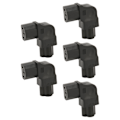 Miniatyrbillede 6 af 8: 5 stk. IEC320 C6 til IEC320 C7 Strømadapter 2500W Strømstikadapter til PDU Chassis Strømforsyning UPS Stikkontakt