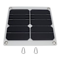 Miniatyrbild 5 av 8: Solar Laddningspanel 15W 5V Mini Bärbar Polysilikon Semi Flexibel Usb Solpanel Laddare Solcellsmodul