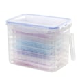 Miniatyrbillede 1 af 8: Multi Layer Hjemmelavet Frossen Isblokform Køleskab Isboks med Låg Hjem Isboks
