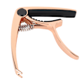 Miniatyrbild 1 av 8: Gitarr Capo Metal Justerbar fjäderspänning Capo för akustisk elektrisk ukulele bas Rose Gold