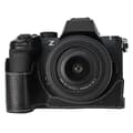 Real Leather Camera Case for Nikon Z 50 II - Black