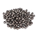 Miniatyrbilde 1 av 8: 200 stk. Resinperler Bred Anvendelse Blank Overflate Robust Holdbar Livlig Farge Håndverksperler for Smykker Klær Veske 12mm Våpenfarge