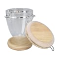 Miniatyrbillede 8 af 8: Kaffebeholder til løse teblade, kaffe, sukker og nødder - lufttæt beholder til fødevarer med låg - L 1300 ml