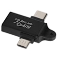 Pikkukuva 6 / 8: 2 in 1 OTG Converter USB 3.0 - Micro USB ja Type C -sovitin tukee nopeaa datasynkronointia