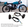 Miniatyrbilde 7 av 8: 2 stk Motorsykkel Venstre Høyre Horn Håndtak Startbryter Samling Passer for ZJ125 CG125 125cc