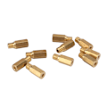 Miniatyrbilde 4 av 8: 10 stk Forgasser Hoveddysersett Metall Forgasser Tilbehør Utbytting for Keihin FCR MX PWK PWM PE PJ 155‑178