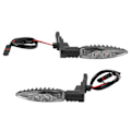 Miniatyrbild 1 av 8: LED Bakre Blinkers Indikator Amber Ljus Ersättning för F800 GS/R/S S100R HP4 Transparent Lins