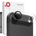 NORTHJO Camera Lens Protector for iPhone 17 Air, Black Circles, 3D Full Coverage, Clear Tempered Glass