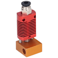 Miniatyrbild 3 av 8: Extruder Hotend Mässing Munstycke Silikon Skyddande Väska 3D-skrivare Extruder Värme Ände Kit för CR10