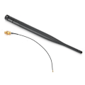 Miniatyrbillede 8 af 8: WiFi Antenne 2.4G/5G Dual Band 6DBI med IPEX4 Forlængerkabelsæt til Trådløs Netværksrouter
