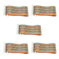 Pikkukuva 4 / 6: 5 kpl GPIO-kaapeli Raspberry Pi:lle Naaras-naaras -johtolinja Tietokonetarvikkeet 20 cm Naaras-naaras