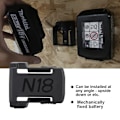 Miniatyrbillede 8 af 8: Batteriholder Passer Til Milwaukee 18v Batterier Holder/Under Hylde Montering (5 stk.)