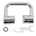 Miniatyrbillede 1 af 8: Haneforlænger Kobber Rustfrit Stål ABS 1080 Grader 22mm Indvendig Diameter Roterbar Hane Adapter