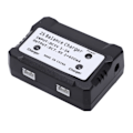 Miniatyrbillede 8 af 8: 2S Balanceoplader 7.4V LiPo Batterioplader til Wltoys RC Bil Båd Fly Legetøj Sort