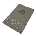 Miniatyrbillede 3 af 8: Tablet Tastatur Cover BT3.0 CLASS 2 Fuld Beskyttelse Stativ Design Tastatur Etui til IOS Tablet Pro Air Mini Under 11 Tommer