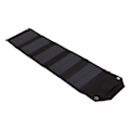 Miniatyrbillede 4 af 8: 10W Bærbar Solpaneloplader 5V 2A Foldbar Solpaneloplader IP67 Vandafvisende til Smartphones Tablets Power Banks Sort
