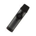 Miniatyrbillede 5 af 8: Kazoo professionel aluminium justerbar tone musikinstrument med 5 stk fløjtemembran til børn sort