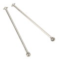 Miniatyrbilde 5 av 8: 2 stk RC Foran Bak Drivaksel Stål 150mm Full Lengde CVD Dogbone Tilbehør for ARRMA 1/7 1/8 RC Bil Sølv