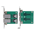 Pikkukuva 8 / 8: Dual Mini SAS 36P-26P SFF8087 - SFF-8088 palvelinsovitinkortti 8088-8087 muunnin PCI-kiinnike