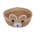Miniatyrbild 3 av 8: Rattanflätad Kattbädd 4 Säsonger Universal Söta Björnen Modell Kattunge Sovbo för Husdjurstillbehör