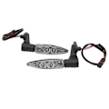 Miniatyrbilde 4 av 8: LED Bakre Blinklys Indikator Amber Lys Erstatning for F800 GS/R/S S100R HP4 Transparent Linse
