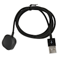 Miniatyrbillede 7 af 8: Urværk Oplader USB Magnetisk Opladning 2.5W Hurtig Opladning Ur Opladningskabel til IOS Watch Series 8 7 6 5 4 3 2 1 SE Sort Kvadrat