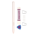 Miniatyrbillede 1 af 8: Til Tab S7 FE Stylus Magnetisk 4096 Trykniveau Præcis Kontrol Holdbar Smart Pen med 10 Spidser til Tab S7 FE Tablet Rosenguld