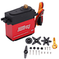 Pikkukuva 1 / 8: 25 kg RC Digitaalinen Servo Korkea Vääntömomentti Täysmetalli RC-Ohjauslaite 1/10 1/8 RC-Autoille