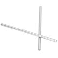 Miniatyrbilde 5 av 8: 2 STK 8 mm lineær aksel Høy nøyaktighet forkrommet stål bevegelsesstyresylinder for 3D-skriver300 mm / 11,8 tommer