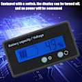 Miniatyrbillede 8 af 8: GY-6GS PCB HTN Vandtæt Batterikapacitetsmonitor Indikator LCD Display 12-84V Blå