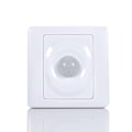 Miniatyrbild 3 av 8: 220V Automatisk Infraröd PIR Rörelsesensor Brytare Väggmontering LED Nattlampa