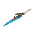 Miniatyrbillede 8 af 8: Fjerpennesæt Retro Elegant Vintage Stil Rustfrit Stål Nib Slidstærk Kalligrafipennesæt Søblå Fjerpen