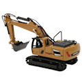Pikkukuva 2 / 8: Rakennuskone Heavy Duty pyöräkaivinkone Kestävä 1:60 mittakaava Työmaa kaivinkone lapsille koristeluun