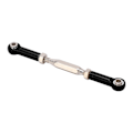Miniatyrbillede 1 af 8: Justerbar RC servostang trækstang metal styrestang til JLB 1/10 RC lastbiler Sort