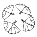 Miniatyrbillede 6 af 8: 4 stk Propellerbeskyttelse Semi-lukket Professionel RC Propellerbeskytter til Mavic 2 Pro Grå