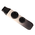 Miniatyrbilde 3 av 8: Kazoo Plastic Professional Justerbar Tone Musikkinstrument med 10 stk Fløytemembraner for Ukulele Fiolin Hud Tekstur Grå Hvit Gradient