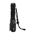 Miniatyrbilde 4 av 8: P50 LED-zoombar lommelykt USB-ladbare lommelykt 5 moduser Belysning for utendørs camping