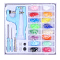 Miniatyrbilde 8 av 8: Plastknapper Lyse Dynamiske Farger Enkel Bruk Robust Holdbar Bred Anvendelse Trykknapper Blå