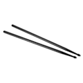 Miniatyrbillede 4 af 8: 2 STK Nylontrommestikker Udskiftning af trommestikker Bærbare trommestænger til percussion Instrument Sort