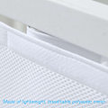 Miniatyrbillede 5 af 8: 2 stk. Baby Crib Bumper Sæt Åndbar Mesh Crib Liner Anti Collision Bed Bumpers