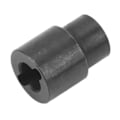 Miniatyrbilde 8 av 8: RC Midtre Bakre Drivkobling Stål Stabil Profesjonell RC Koblingskopp for Axial 1/18 JR Svart