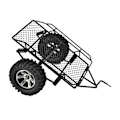 Pikkukuva 2 / 8: DIY Metallinen Trail Car Trailer Hopper D90 / SCX10 / TRX-4 1/10 mittakaavan RC Crawler -autoon