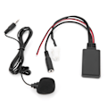 Pikkukuva 2 / 8: Bluetooth 5.0 AUX-kaapeliadapteri mikrofonilla handsfree-käyttöön, korvaa Suzuki Swiftin, Vitran ja Jimnyn