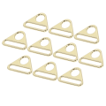 Miniatyrbillede 2 af 8: 10 stk. Justerbart spænde 38 mm Zinklegering Materiale Multi Purpose Letvægts Bærbar Bagage Tilbehør Lys Gylden