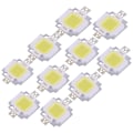 Miniatyrbillede 7 af 8: 10 stk. 10W LED SMD Chip COB DC 9-10V til lampe, projektør, pære, pære, høj effekt, kølig hvid