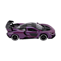 Pikkukuva 1 / 8: 1/32 Valettu legering auto malli Kulumiskestävä Ääni- ja valopalaute Force Leikkiauto 3+ (violetti)
