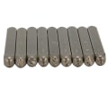 Miniatyrbillede 7 af 8: 9 stk metal nummer stempler 0,16 tommer stærk højkulstofstål multi-purpose metal stempel sæt til læder træ smykker