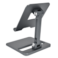 Miniatyrbillede 6 af 8: Justerbar mobiltelefonholder Foldbar aluminiumslegering tabletstativ til kontorbibliotek