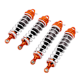 Miniatyrbilde 7 av 8: RC Dempererstatning Demperer Aluminiumlegering for ZD Racing 1/7 DBX07 (Oransje Titanfarge)